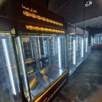 یخچال کبابی و کباب و سیخ جوجه شیشلیک