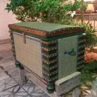 دوعدد صندوق دست ساز تمام چوب