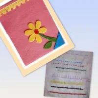 دوخت دفترچه نمدی برای پایه ششم