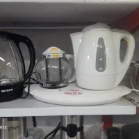 چای ساز سفید ترک اصلی و توستر ترک اصلی