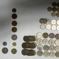 تعداد شصت و پنج قطعه سکه قدیمی  اصلی|کلکسیون سکه، تمبر، اسکناس|گلستان (تهران), |دیوار