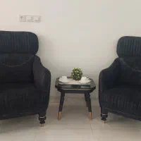 مبل نیم ست ۵نفره همراه میز وسط|مبلمان خانگی و میز عسلی|اردکان, |دیوار