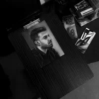 طراحی چهره سیاهقلم سفارش نقاشی چهره باتخفیف ویژه|تابلو، نقاشی، عکس|تهران, سازمان برنامه جنوبی|دیوار