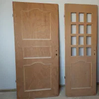 دو عدد درب چوبی و میز گرد چوبی|مصالح و تجهیزات ساختمان|داراب, |دیوار
