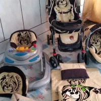 سرویس کامل سیسمونی نوزاد|اسباب و اثاث بچه|خمینیشهر, |دیوار