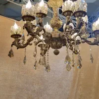 لوستر مجلل و خاص برنزی