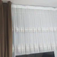 پرده .یالان سالم تمیزحد نو اندازه 3/30/در 280قد