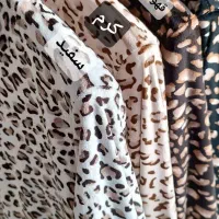 پیراهن مخمل وارداتی پلنگی داخل کرک دار|لباس|تهران, اتابک|دیوار