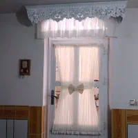 دوخت انواع مدل پرده|پرده، رانر، رومیزی|تاکستان, |دیوار