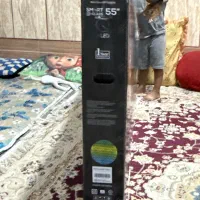 دو عدد تلویزیون ۵۵ و ۴۳ اینچ نو و در حد نو