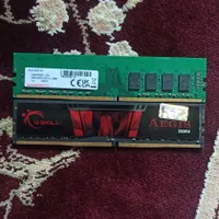 دو رم 8 گیگ3200هرتز(Aegis)و(ADATA(