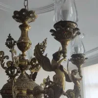 ۲ لوستر طرح فرشته و کریستال جدا|لوستر و چراغ آویز|تهران, تهرانپارس شرقی|دیوار