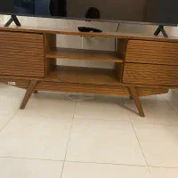 میز تلویزیون شرکتی بغل خم