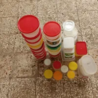 شیشه مربا وسطل|ظروف نگهدارنده، پلاستیکی، یک‌بارمصرف|قم, نخودی|دیوار