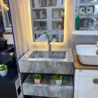 روشویی پرسلان gatria با شلف ضداب پنج سال گارانتی|لوازم سرویس بهداشتی|تهران, خلیج فارس|دیوار