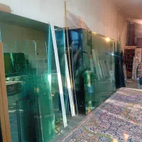 شیشه بری  .تولید درب پنچره UPVC مرجانی