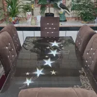 فروش میز نهار خوری ۶نفره|میز و صندلی غذاخوری|جره و بالاده, |دیوار