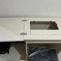 میزچرخ خیاطی تاشو و صندلی باکس دار مبلی|چرخ خیاطی و ریسندگی|رشت, کوی حسینی|دیوار