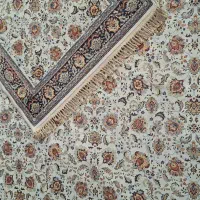 دو تخته فرش ۶ متری و یک کناره ۱در۲طرح ابریشم ‌