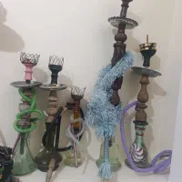 قلیان چوبی طعم دار