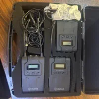 میکروفون وایرلس UHF بویا دو کاناله (مدل K2 Pro)|دوربین عکاسی و فیلم‌برداری|بندرعباس, |دیوار