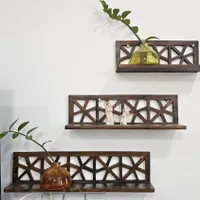شلف چوبی دکوری