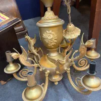 لوستر برنجی فرشته