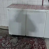 کابینت فلزی درب چوبی سفید|جاکفشی، کمد، دراور|تربت جام, شهرک آزادگان|دیوار