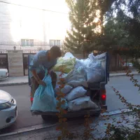 حمل نخاله خاکبردار نیسان پخش مصالح مهرشهر