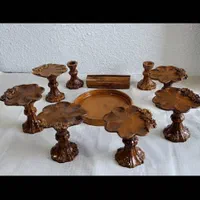 هفت سین طرح چوب فقط 199|صنایع دستی و سایر لوازم تزئینی|برازجان, |دیوار