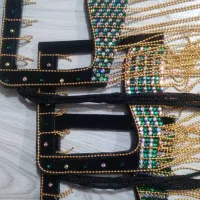 پیراهن گلابتونی وچادر