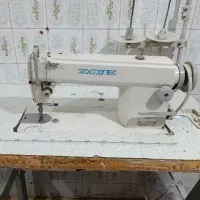 چرخ خیاطی زوجی دو لبه دینام سنگین