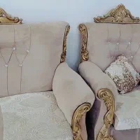 یک دست مبل ۷ نفره سلطنتی|مبلمان خانگی و میز عسلی|اهواز, شهرک برق|دیوار