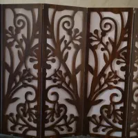 پارتیشن چوبی ودستگاه ذرت|آرایشگاه و سالنهای زیبایی|فارسان, |دیوار