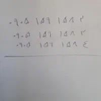 سه عدد خط شماره پشت هم و خوب