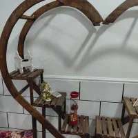 دکور قلب (جا گلدانی)|صنایع دستی و سایر لوازم تزئینی|قم, شهرک مهدیه (مدرس)|دیوار