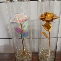 گل طلا رنگ و هفت رنگ  ضد خش و رنگ ثابت|صنایع دستی و سایر لوازم تزئینی|مبارکه, |دیوار