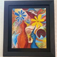 چندعدد تابلو نقاشی رنگ روغن|تابلو، نقاشی، عکس|بجنورد, |دیوار