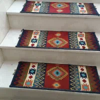 گلیم فرش راه پله