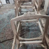 کلاف خام سه گل فرانسه باچوب راش