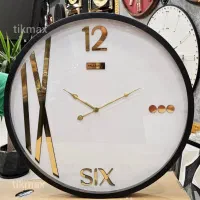 ساعت دیواری فلزی پالادیوم ۶۵سانت کد۷۰۲