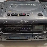 ضبط صوت CD و کاست خور رادیو دار سونی ژاپنی|سیستم صوتی خانگی|مشهد, جانباز|دیوار