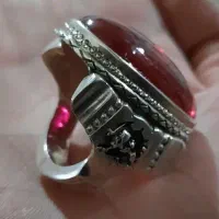 ۲ تا انگشتر نقره یاقوت کلکسیونی دست ساز|جواهرات|کرمانشاه, |دیوار