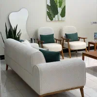 مبل راحتی قیمت تولیدی با ضمانت شرکتی|مبلمان خانگی و میز عسلی|مشکیندشت, |دیوار