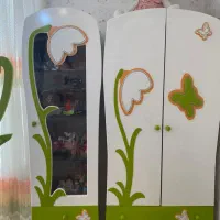 سرویس خواب دو حالته چوبی نوزاد-نوجوان