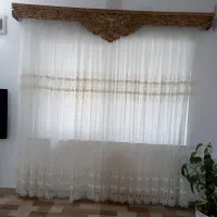 پرده . کتیبه . میله پرده