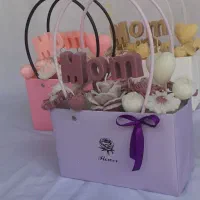 باکس گل شمع جاودان برای روز مادر