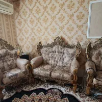 مبل سلطنتی هفت نفره|مبلمان خانگی و میز عسلی|آبادان, |دیوار