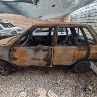 پراید ۱۱۱ مدل ۹۴ ماشین سوخته|خودرو سواری و وانت|گنبد کاووس, |دیوار