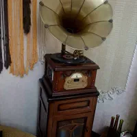 گرامافون باچوب بامبو
